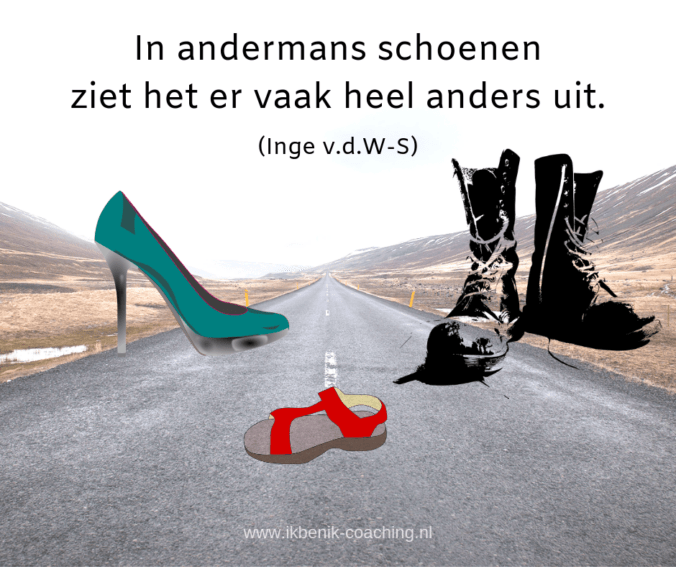 je verplaatsen in de ander